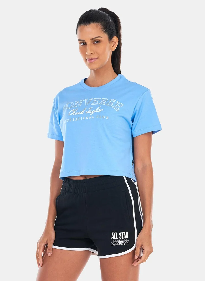 CONVERSE Women's Retro Chuck Cropped T-Shirt