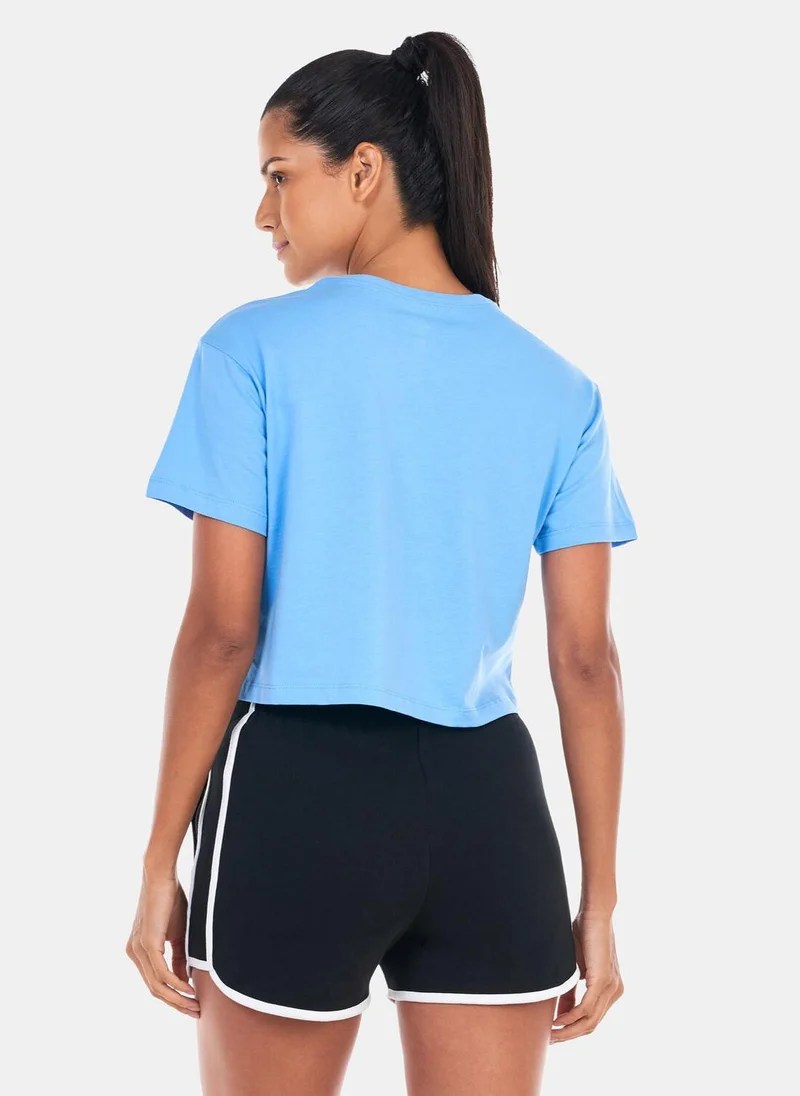 CONVERSE Women's Retro Chuck Cropped T-Shirt
