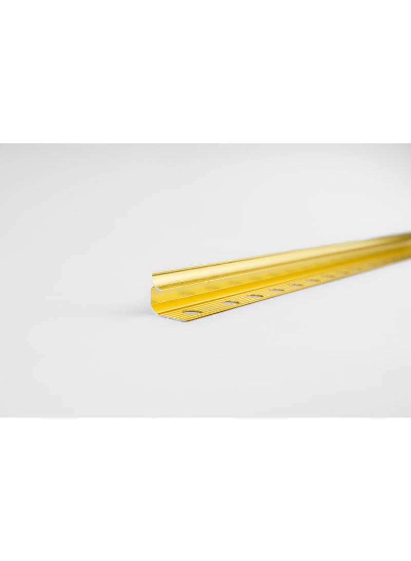 سي دي سي زوايا زينة المونيوم كورنر مقاس: 12 ملم الطول: 2.5 متر - Image 2