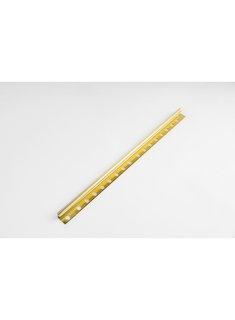 سي دي سي زوايا زينة المونيوم كورنر مقاس: 12 ملم الطول: 2.5 متر - Image 3