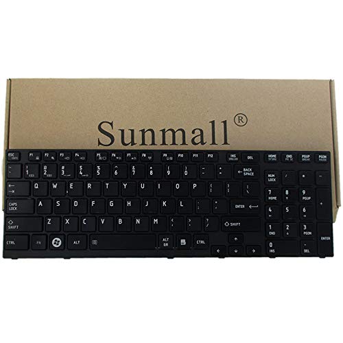 SUNMALL P755 Keyboard Replacement, Laptop Keyboard Replacement Compatible with Toshiba Satellite P750 P750D P755 p755-s5320 P770 P770D P775 p775-s7215 Series US Layout - Image 1