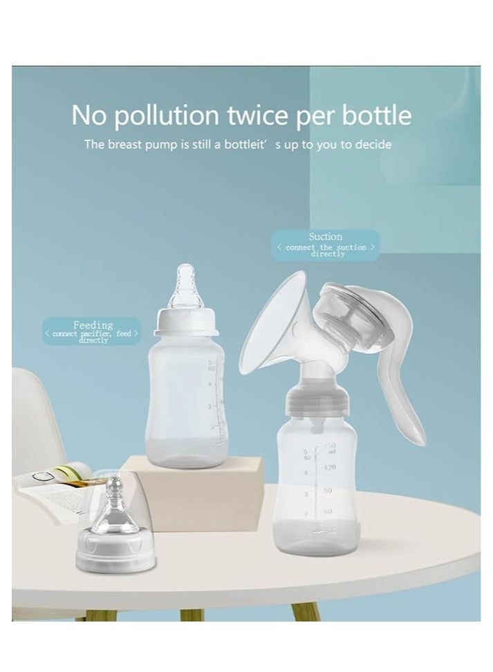 Manual Silicone Breast Pump With Adjustable Suction And Accessories - Image 2