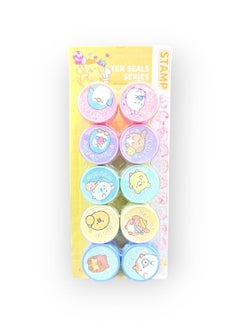 Generic "Cartoon Kids Stamp Set | 10 Fun and Creative Designs"Code 1072 