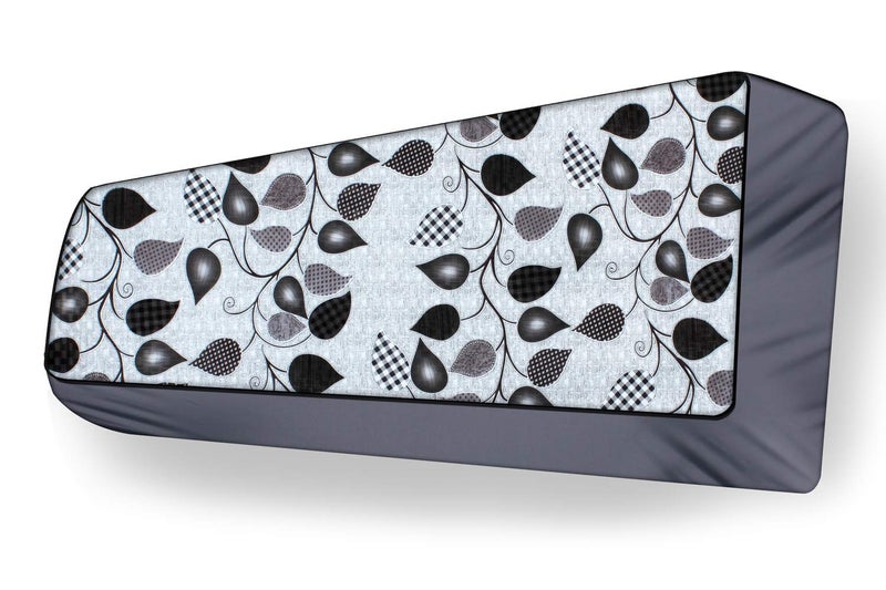 Khushimit® 1.5 Ton Split Ac Cover Set || Waterproof & Dustproof || Protect Your AC from Elements || Elegant Floral Pattern - Protect Your AC Investment All Year Round ( For 1.5 Ton only ) - Image 4