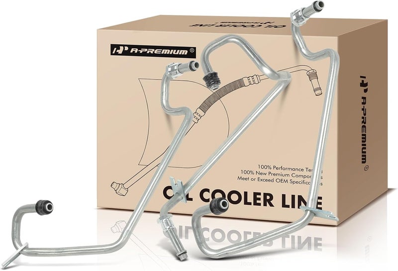 A-Premium Automatic Transmission Oil Cooler Line Assembly - Image 1