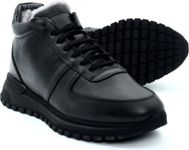 Fast Step Leather Fur Men's Classic Boots 154KMA1709