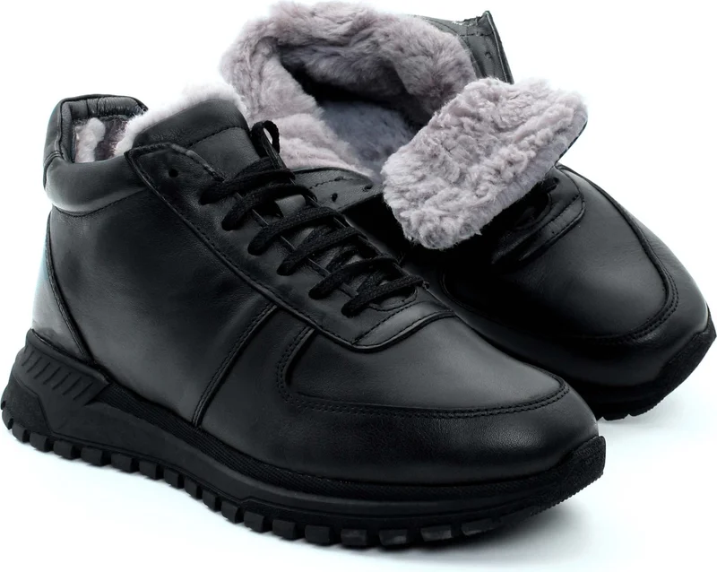 Fast Step Leather Fur Men's Classic Boots 154KMA1709