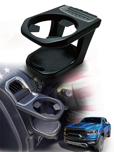 AZUTO RAM 1500 DT 201920252500 3500 HD 20192025 Not for Classic Models Vent Cup Holder Mount 42 oz Tumbler Beverage Holder for Air Vent Louver - Image 1