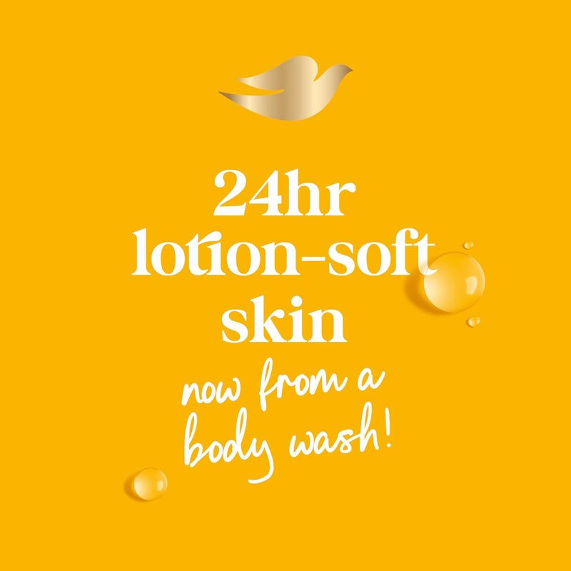 Dove غسول الجسم دوف مع مضخة توهج المانجو وزبدة اللوز لترطيب البشرة لمدة 24 ساعة، منظف للبشرة ناعم مع عدم وجود كبريتات ولا بارابين 306 أونصة - Image 5