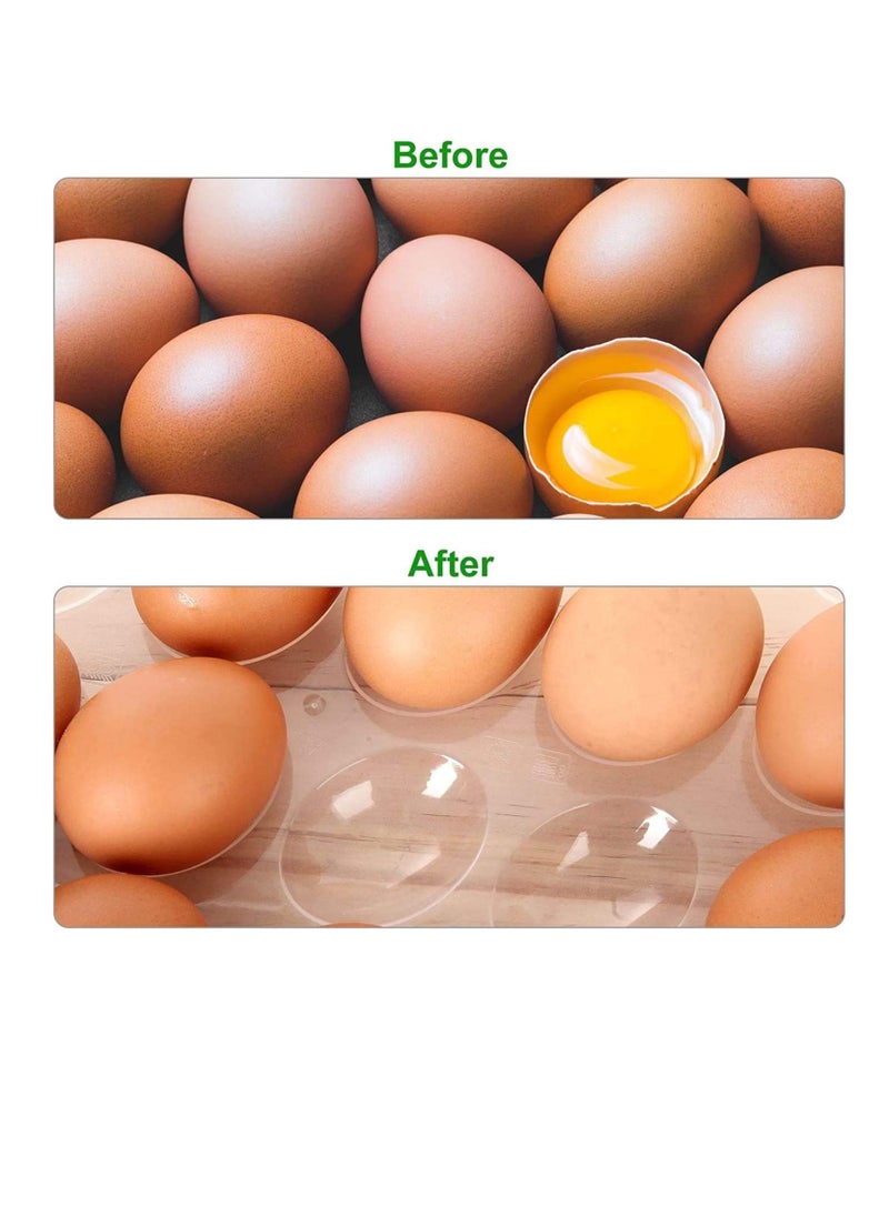 Excellence - Excellence Portable Egg Storage Box With Locking Lids, Egg Holder Refrigerator Egg Container Durable 24 Grid PP Egg Tray for Refrigerator Fridge Organizer Outdoor Camping Picnic - Image 1