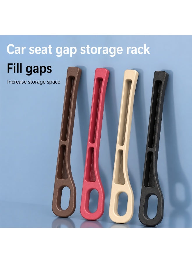 FIRST PRO 2 Pack Car Seat Gap Filler Organizer Universal Storage Pocket with EVA Gap Stopper for Phone, Keys, Wallet and Small Accessories Compatible with Cars, SUVs and Trucks, Black - Image 3