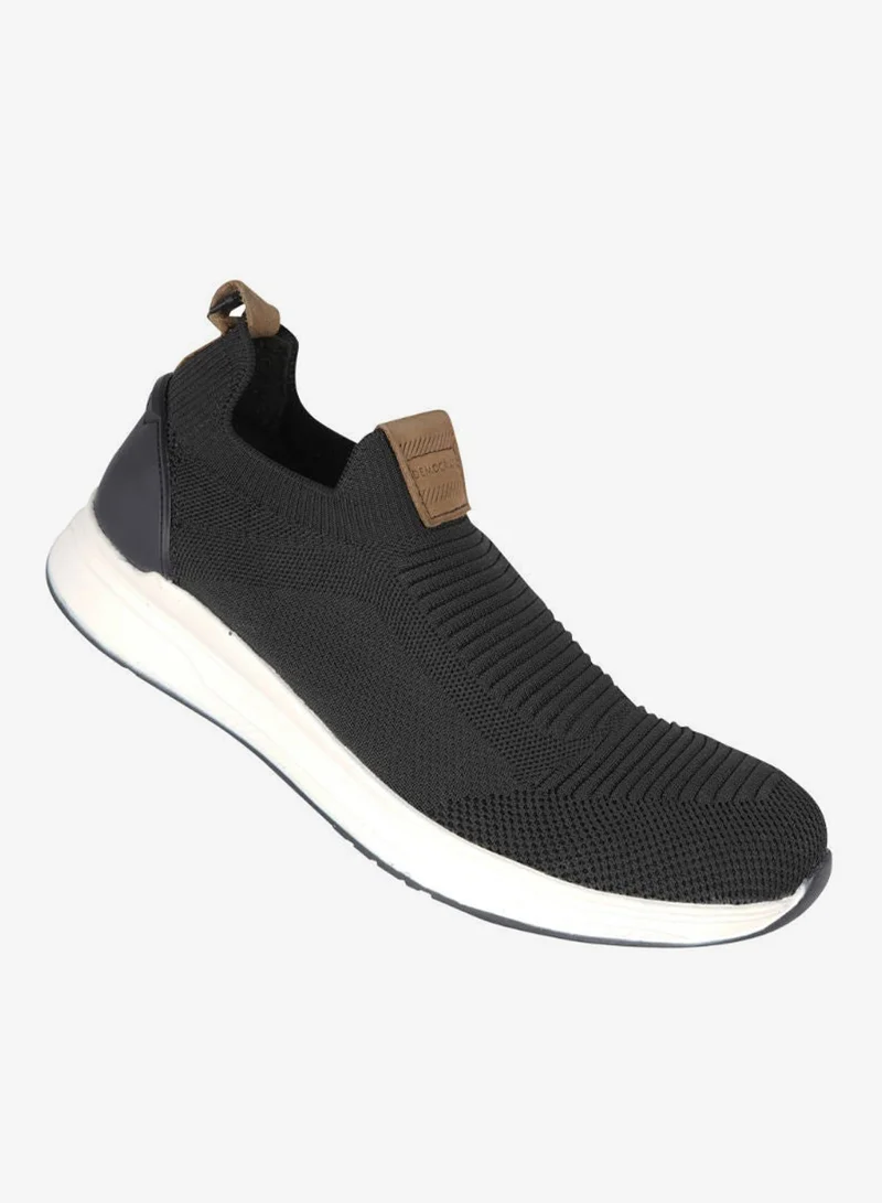 DEMOCRATA 032-113 Democrata Mens Journey Extra Soft Black Denim Sneakers 265103-001