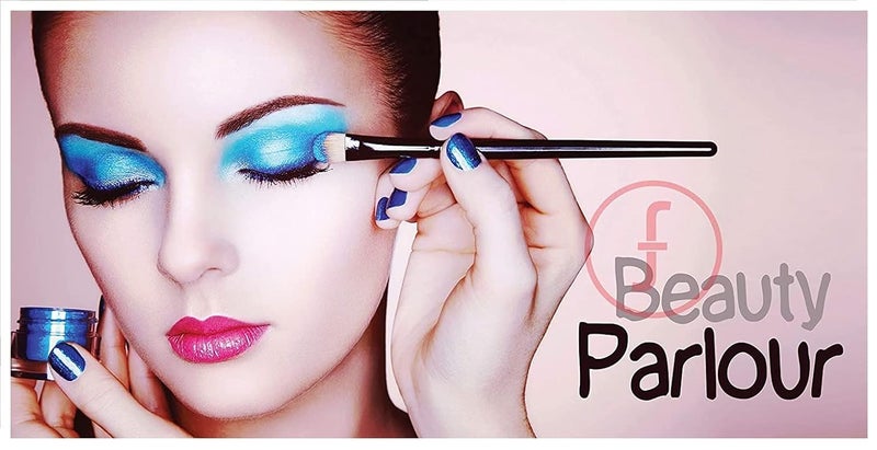 Decals Creation Decals Creation Beauty Parlour Model Wth Full Glamour and Makeup Poster Beauty Parlor People Wall Poster Multicolor Size 30 cm X 45 cm