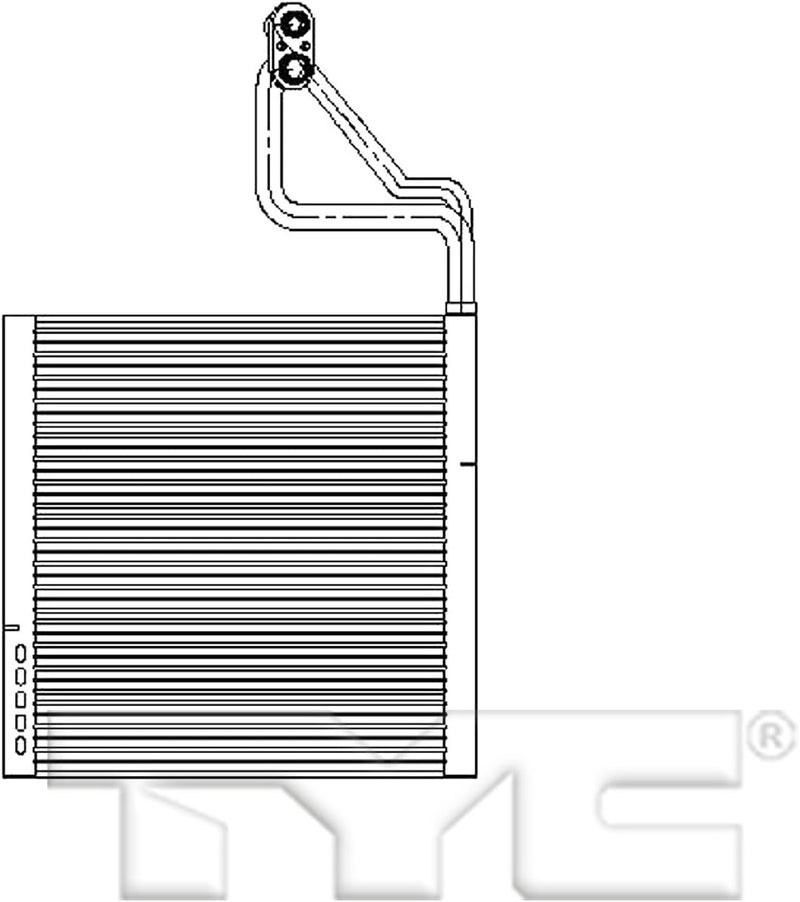 TYC 97209 Compatible Replacement Evaporator for MAZDA - Image 2