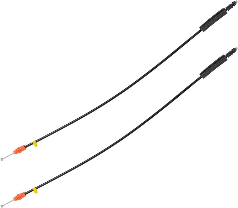 QASULER Door Handle Lock Latch Release Cable Set - Image 2