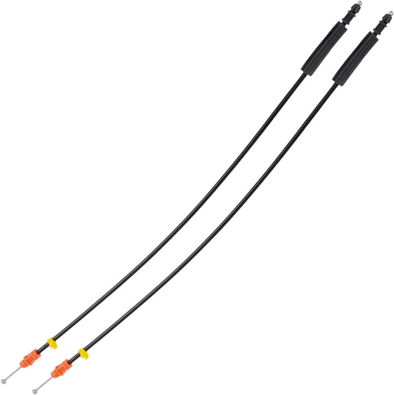 QASULER Door Handle Lock Latch Release Cable Set - Image 1