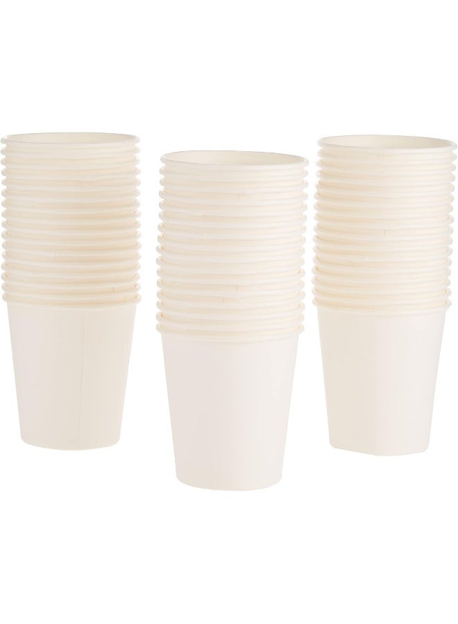 Hotpack Heavy Duty Paper Cups White 6.5 ounce, 50 Pieces - Image 1