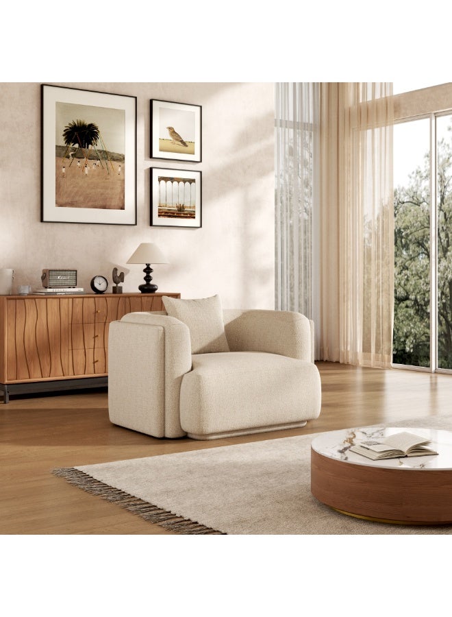 Baytonia Basic Single sofa - beige - Image 4