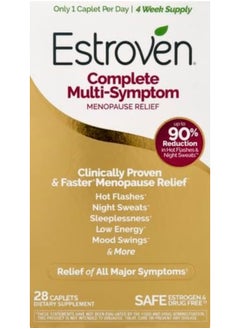 Estroven Complete Multi-Symptom Menopause Supplement For Women, 28 Ct.  - Image 2