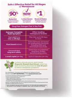 Estroven Complete Multi-Symptom Menopause Supplement For Women, 28 Ct.  - Image 4