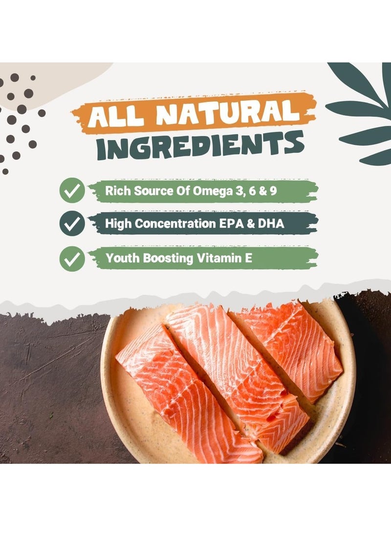 Pets Purest Scottish Salmon Oil For Dogs Cats Horse Ferret Pure Omega 3 6 and 9 Fish Oil Food Treats Supplement for Natural Coat Immune Support Itchy Skin Joint and Brain Health 500ml - Image 3