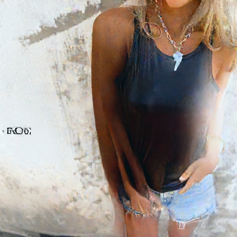 Women's Sleeveless Round Neck Tank Top Casual Summer Top - Image 3