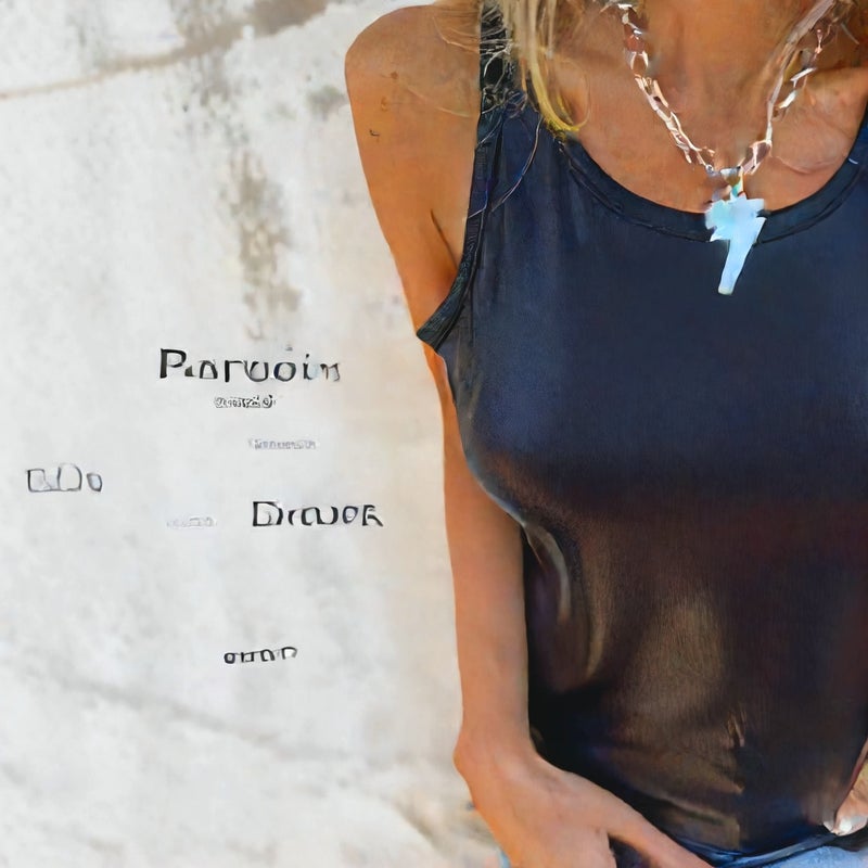 Women's Sleeveless Round Neck Tank Top Casual Summer Top - Image 4