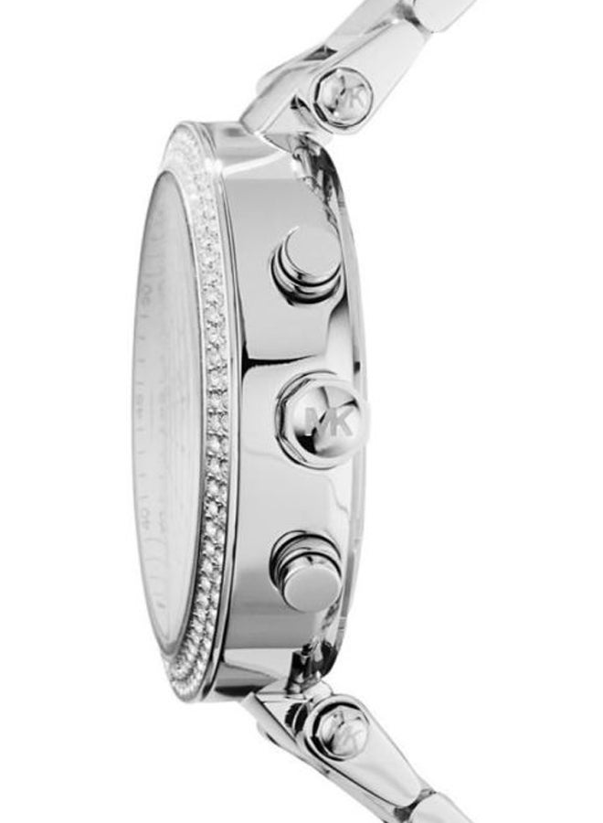 Michael Kors Women Stainless Steel Chronograph Wrist Watch MK5353 - Image 5