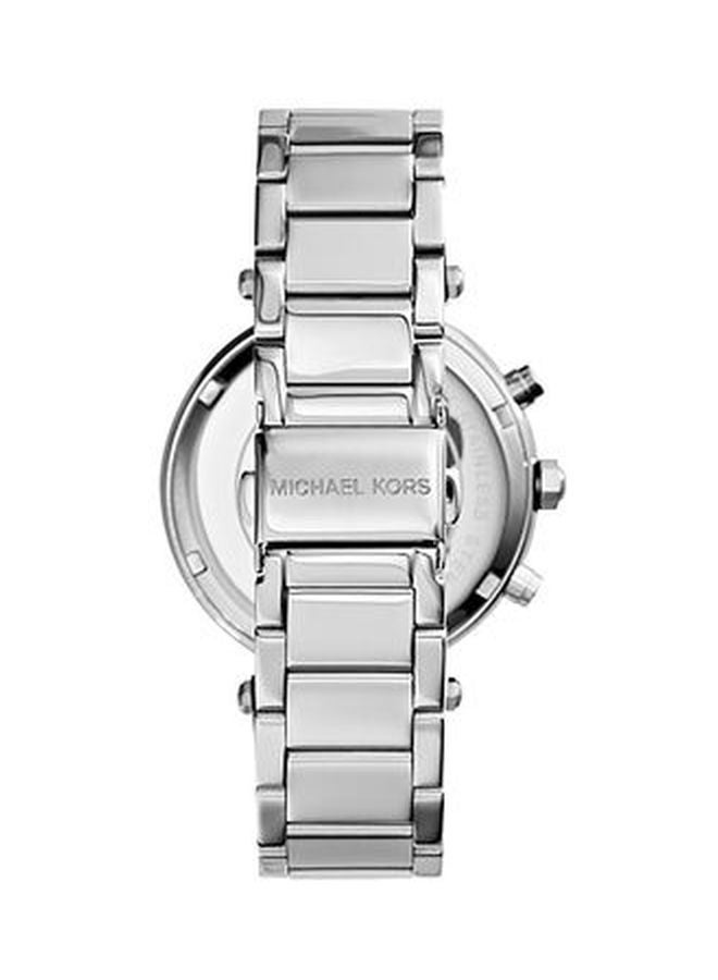 Michael Kors Women Stainless Steel Chronograph Wrist Watch MK5353 - Image 2