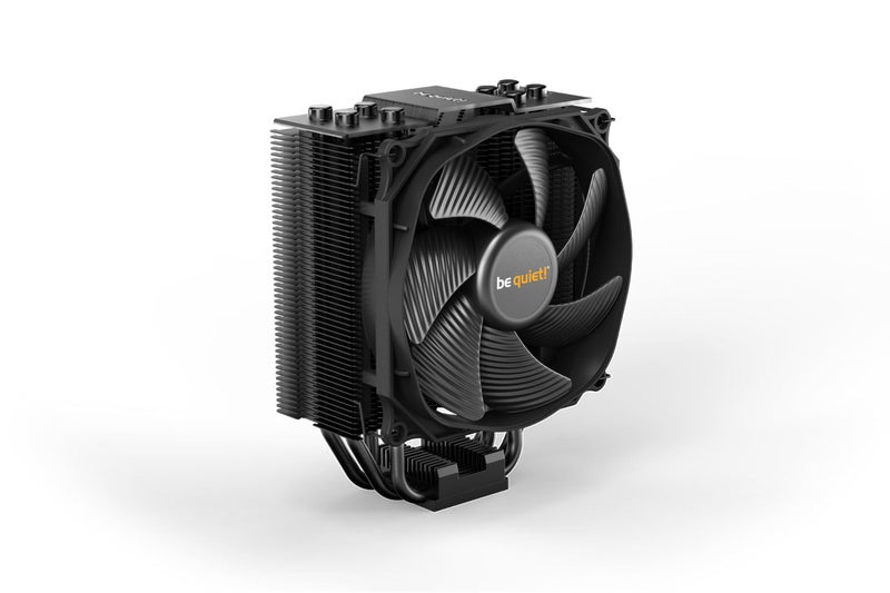 be quiet! Dark Rock Slim 180W TDP CPU Cooler with Silent Wings 3 120mm PWM Fan | Intel 1700 1200 2066 1150 1151 1155 2011 Square ILM | AMD4 AMD5 | Compact Construction | Black | BK024 - Image 1