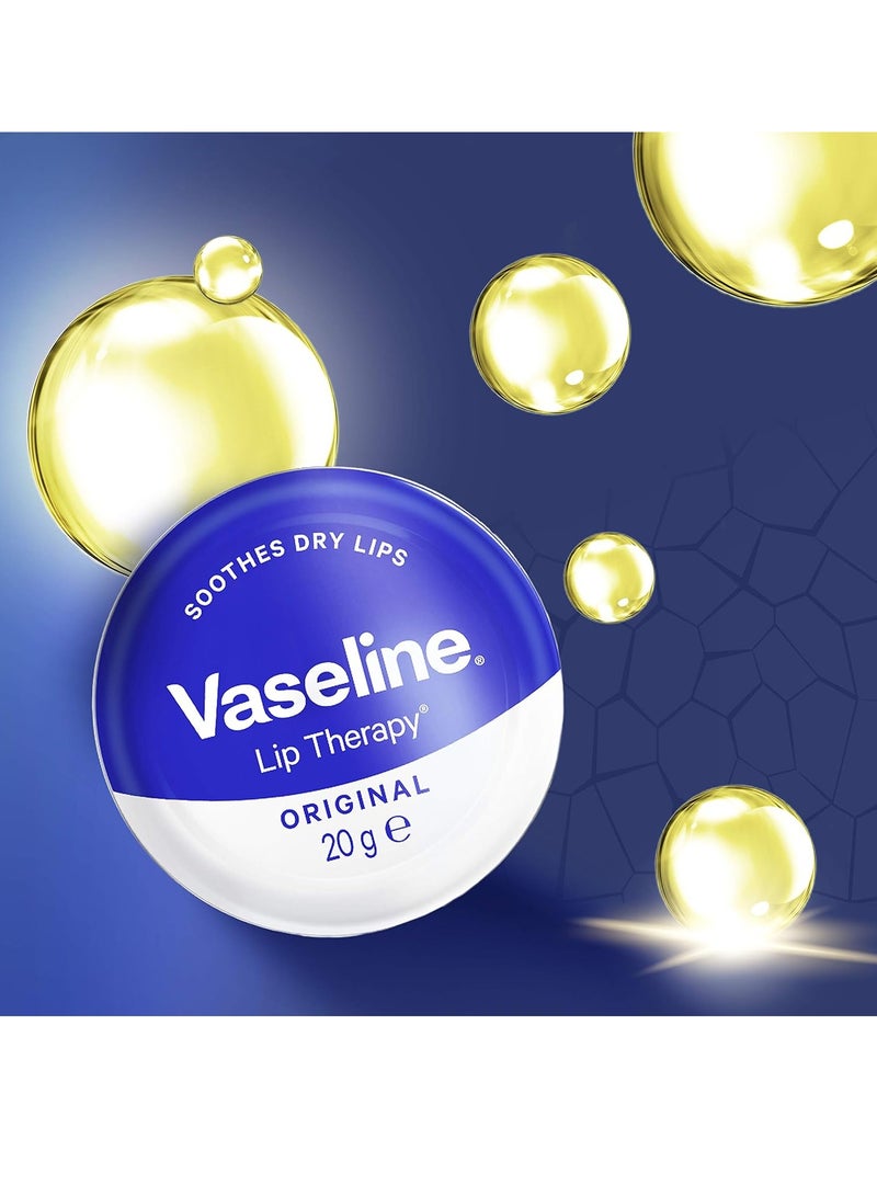 Vaseline Lip Therapy Petroleum Jelly Original Lip Balm 20g - Image 1