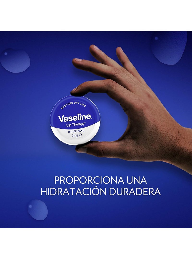 Vaseline Lip Therapy Petroleum Jelly Original Lip Balm 20g - Image 2
