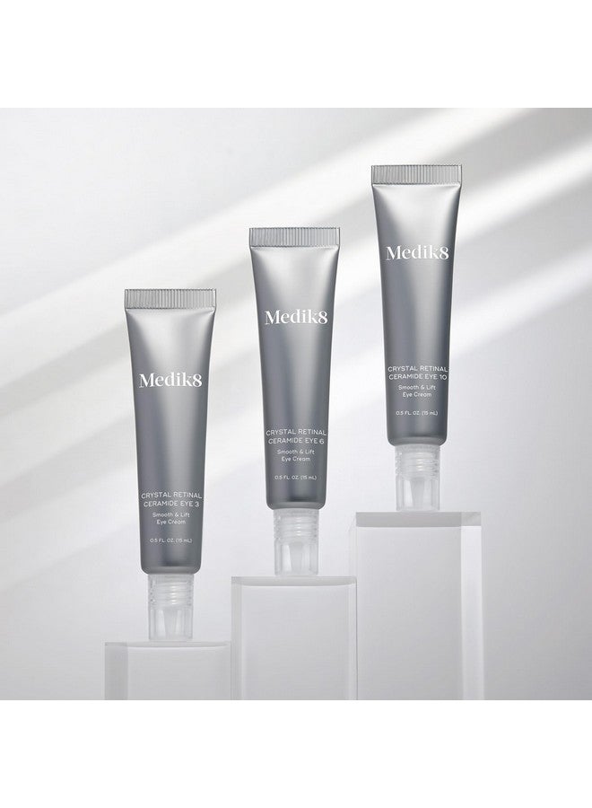 ميديك8 Medik8 Crystal Retinal Ceramide Eye 6 - كريم لطيف للعين بفيتامين أ - يقلل من ظهور التجاعيد - مثالي للبشرة الحساسة - 0.5 أونصة - Image 4