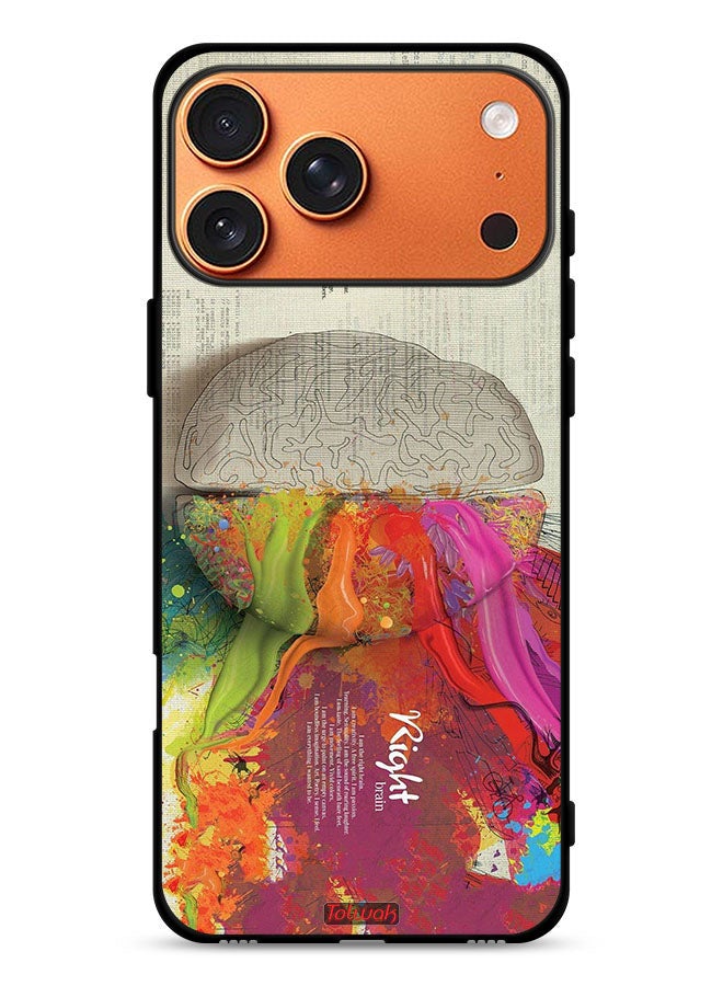 Tolwak Apple iPhone 17 Pro Max Protective Case Cover Abstract Brain Science Artwork - Image 1