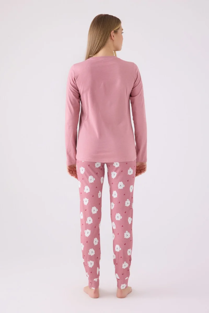 ارنيتا Women's Long Sleeve Pajama Set AR3088 Carnation