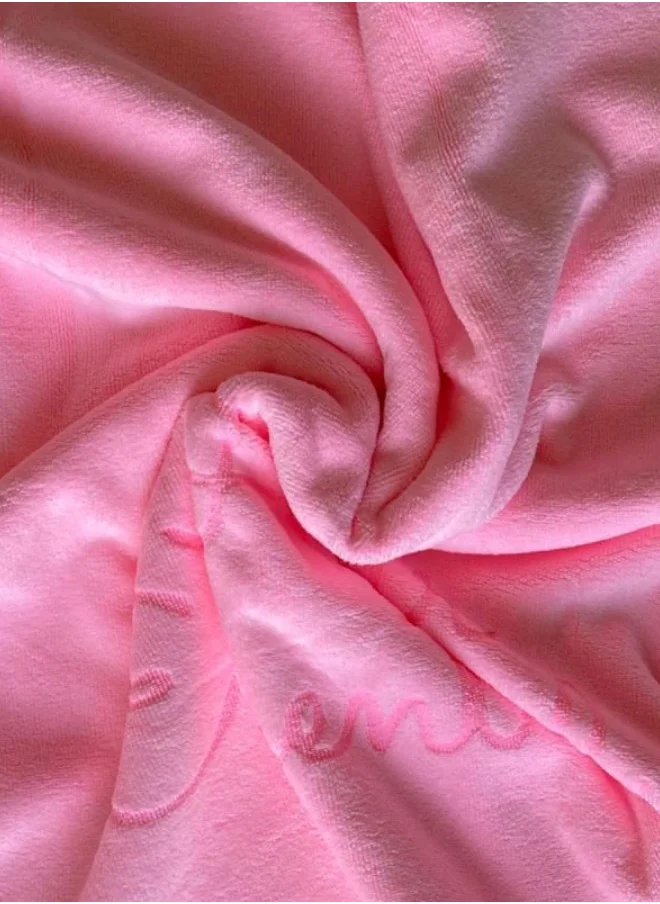 هير اسينشيالز Microfiber Towel - Pink