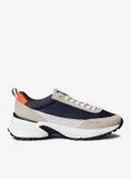 CALVIN KLEIN Desert Taupe/Navy/Tomato Cherry