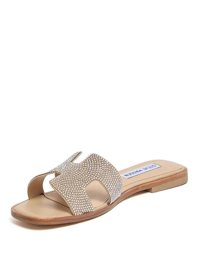Steve Madden Women's Transparent Hadyn Flat Sandals