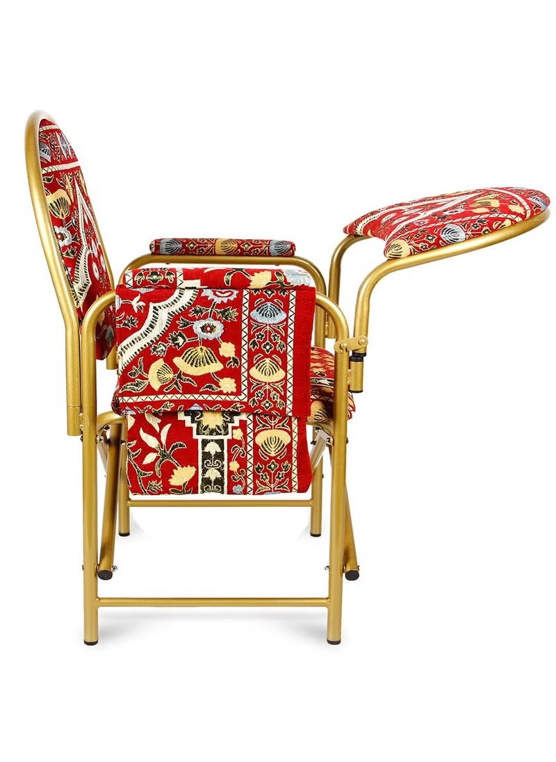 REBENUO Prayer Chair red color  - Image 4