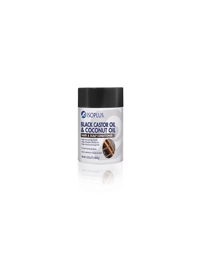 Isoplus Black Castor Oil & Coconut Oil 5.25oz (Pack of 3) - Image 1