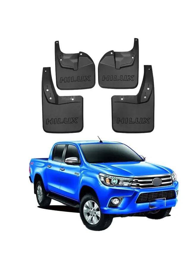 4Pcs Mudguards For Toyota Hilux Vigo Revo 2015 2023 Anti Scratch Protection - Image 5