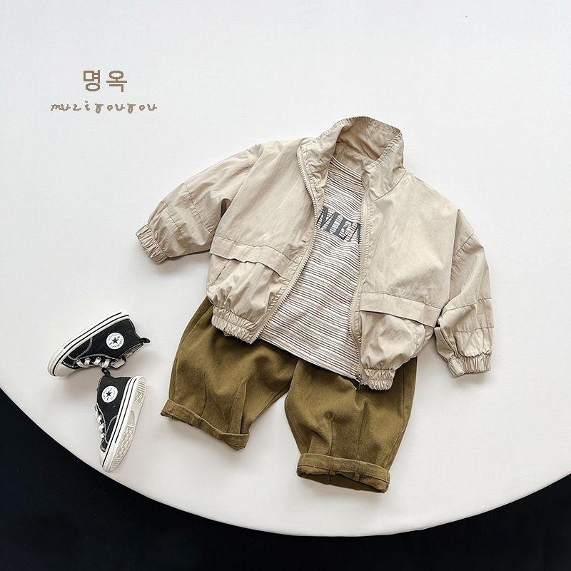 Knock Fan ~ Recommend 2025 New Boys And Girls Japanese And Korean Coat Children'S Personality Cardigan Jacket Tide Casual - Image 4