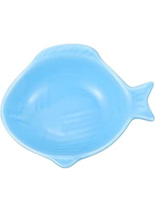 Ceramic Fish Shaped Dipping Sauce Dish For Mustard Vinegar Oil Chili Party Use - Image 1