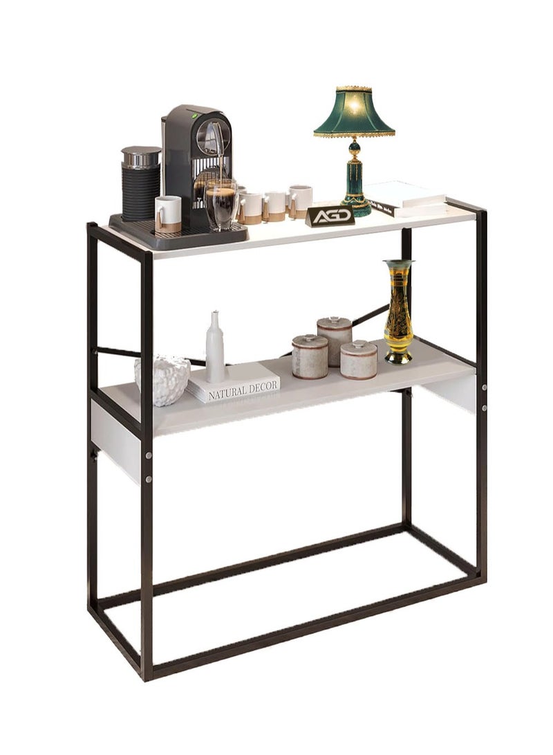 AGD Coffee Corner Table, Entrance Table, to Arrange and Organize your Needs, 90x30x90 cm - Image 2