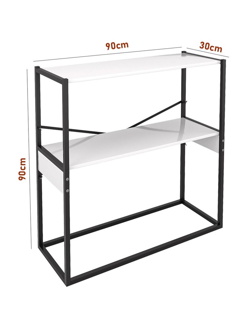 AGD Coffee Corner Table, Entrance Table, to Arrange and Organize your Needs, 90x30x90 cm - Image 3