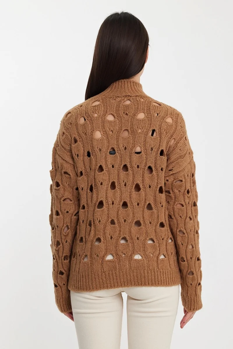 Alexandergardi Alexandergardı Hole Knitwear SWEATER (A92423-S)
