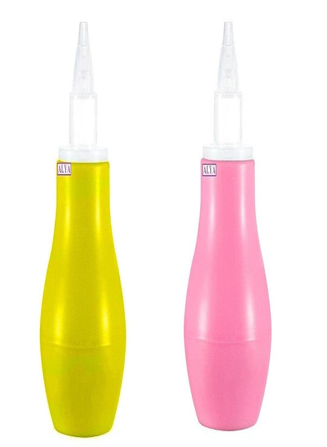 Alya The Cheeky Kidzz Baby Nasal Nose Aspirator Vacuum Nose Suction with Baby Feeding Medicine Spoon Teether BPA Free (Design 46) - Image 5