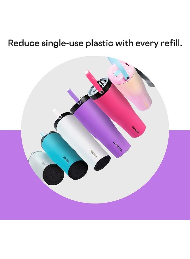 CORKCICLE كوب كوركسيكل جو XL معزول مع غطاء وقشة - Image 5
