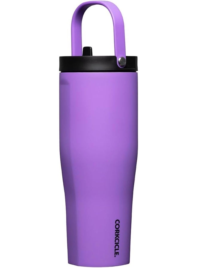 CORKCICLE كوب كوركسيكل جو XL معزول مع غطاء وقشة - Image 1