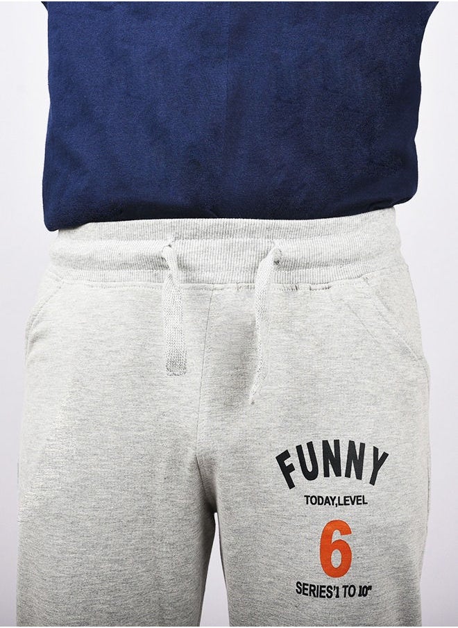 Banotex - Boys' multi-size pants made of gray Egyptian cotton - Image 1